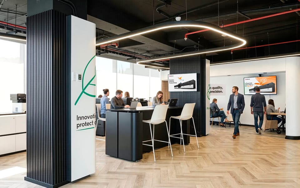 Diseño y construcción de oficinas corporativas Santiago - BRC SpA